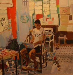 Tianhong Shang at Art Miami.