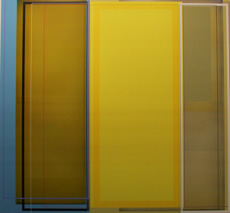 Painting by Patrick Wilson at the 2013 Armory Show Contemporary