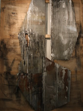 Artwork by Rosy Keyser at the 2013 Armory Show Contemporary