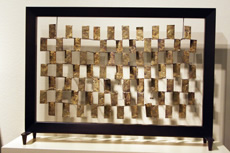 Sculpture by Harry Bertoia at the 2013 Armory Show Modern in NYC