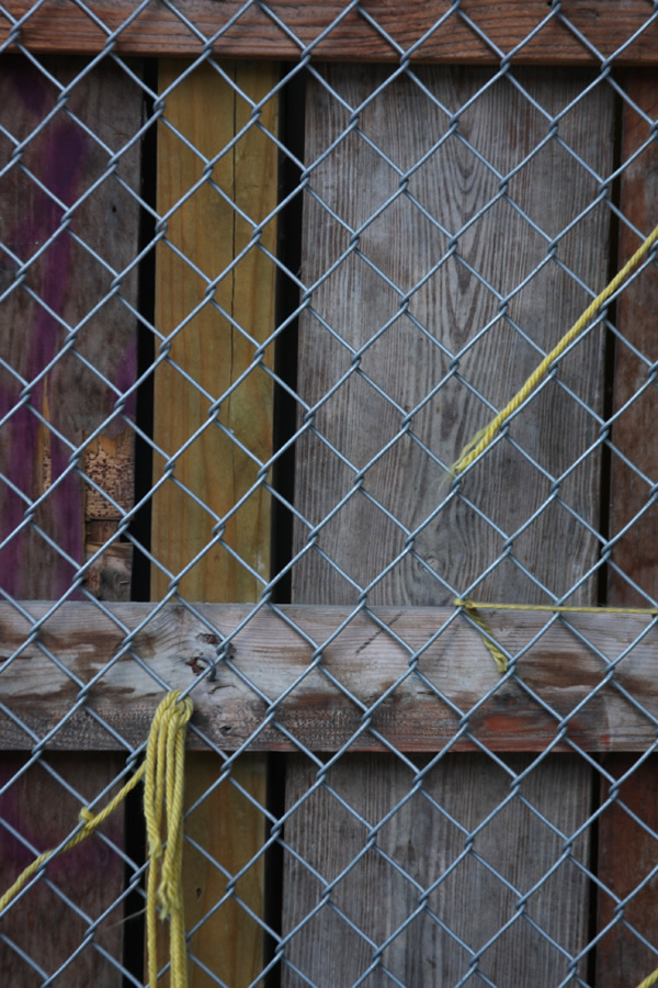 Fence, Hell's Kitchen, New York City. photo copyright Mark Dahle 2013.