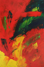 Stop And Go, an abstract painting copyright Mark Dahle 2008.