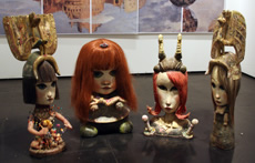 Sculptures at Scope NY 2013