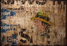 Greg Haberny painting at Volta NY 2013