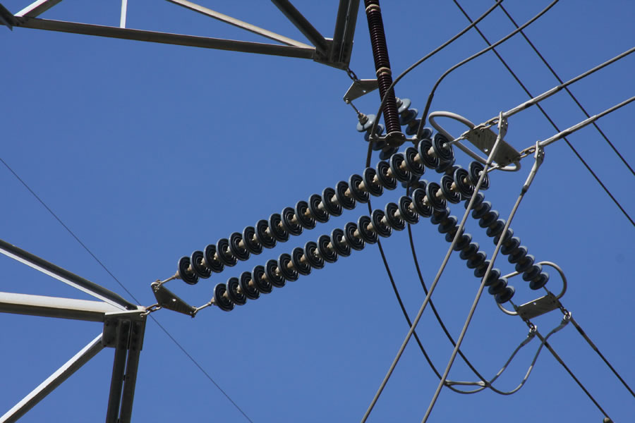 Electric wires, Minneapolis, MN, Photo copyright Mark Dahle 2010