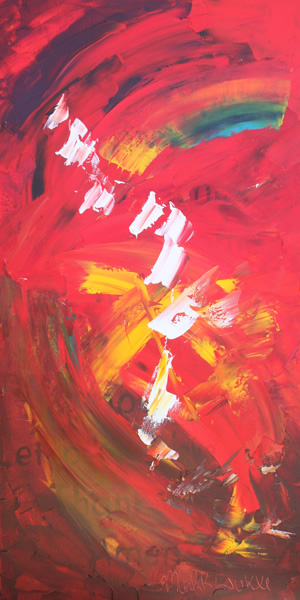 Mark Dahle's painting Hidden Prayer For Mexico #4, copyright 2010